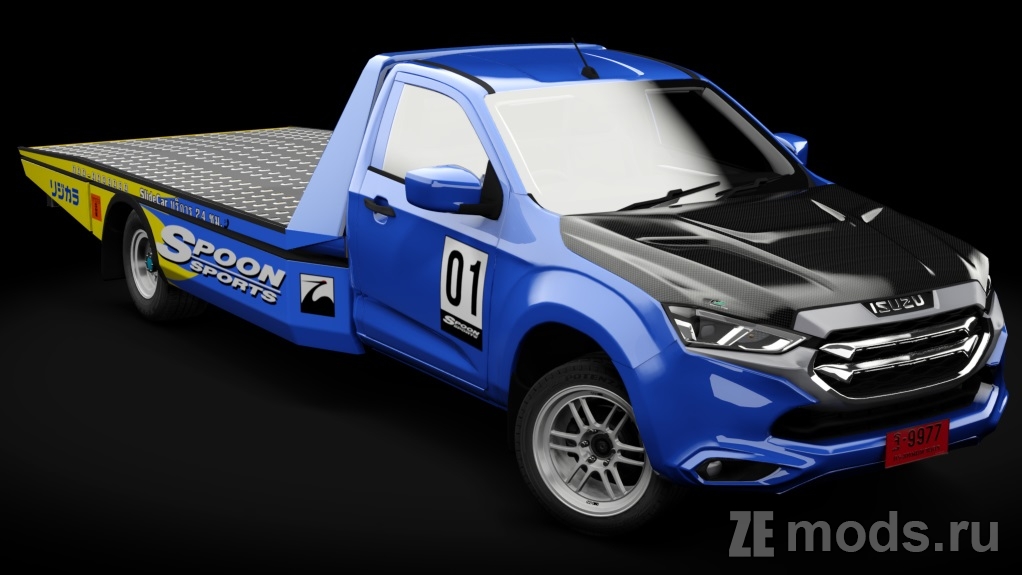 Мод Isuzu D-Max 2020 Slideon для Assetto Corsa