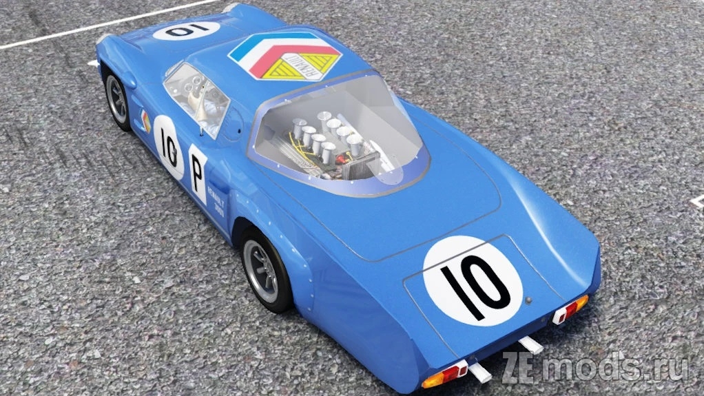 Мод Alpine A 211 (1.0) для Assetto Corsa