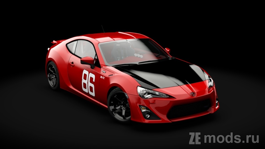 Мод Toyota GT86 Kanata Katagiri Spec. III для Assetto Corsa