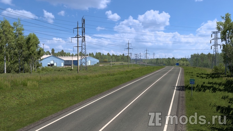 Карта "SibirMap 2.0" для Euro Truck Simulator 2 (1.50)