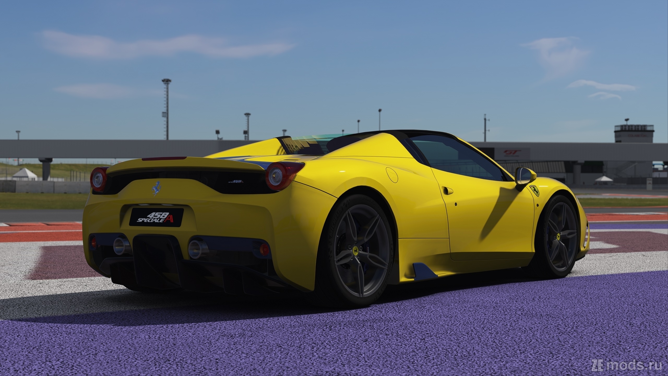 Мод Ferrari 458 Speciale A Pack 2015 (1.0) для Assetto Corsa