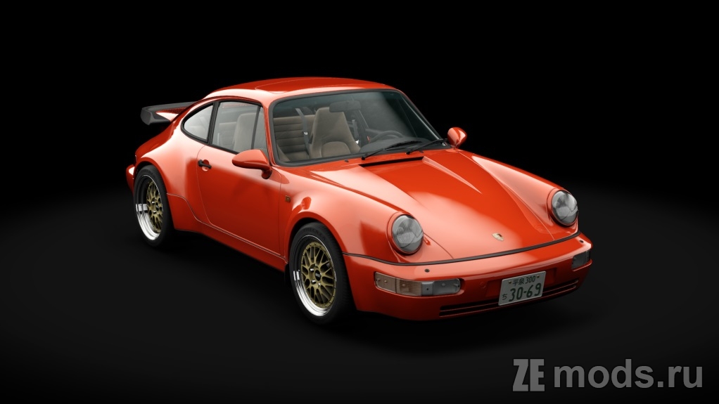 Мод Porsche 911 (964) Eishin Turbo (1.18) для Assetto Corsa