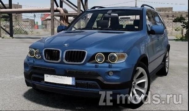 Мод BMW X5 E53 (1.0) для BeamNG.drive (0.32.x)