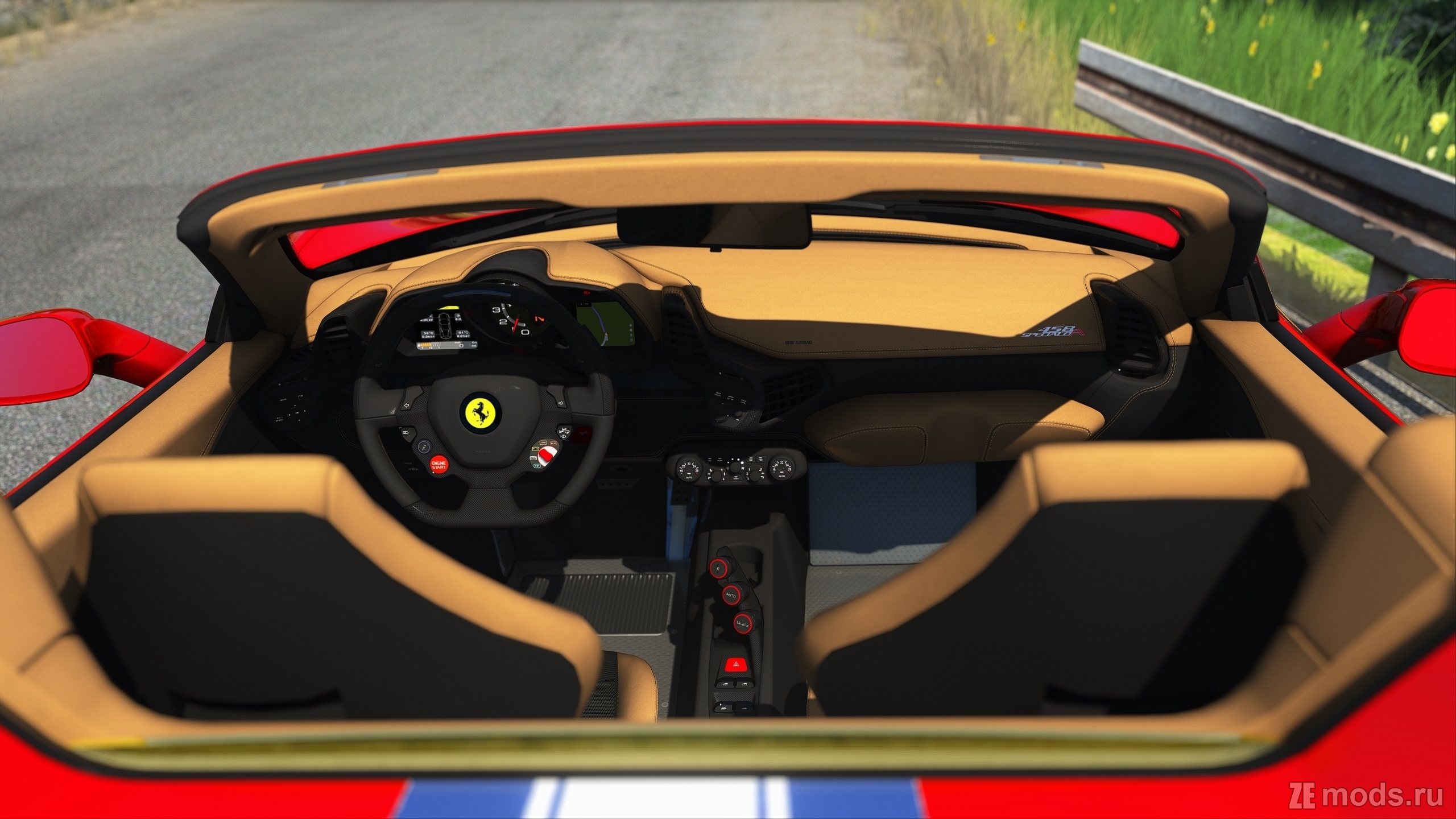 Мод Ferrari 458 Speciale A Pack 2015 (1.0) для Assetto Corsa