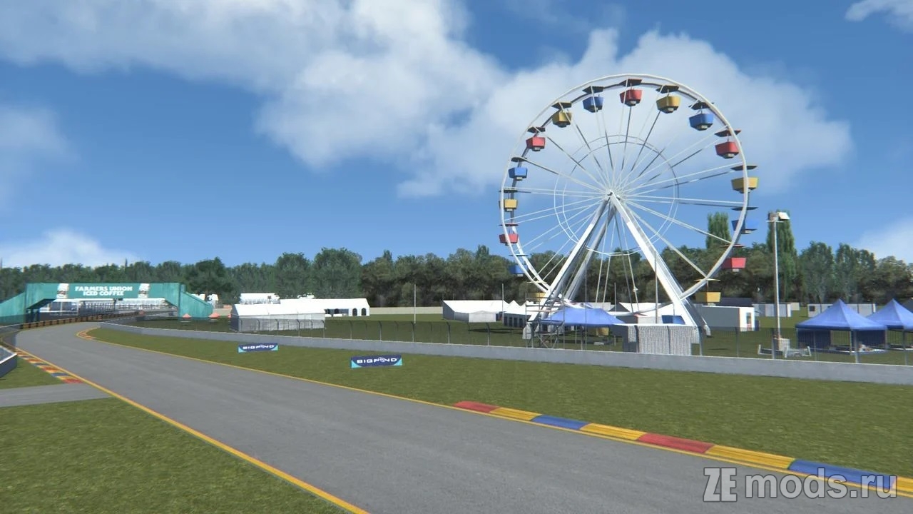 Карта Adelaide Clipsal 500 2011 by Tewie and Rainmaker (1.0) для Assetto Corsa