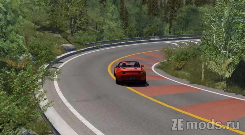 Карта "Arashiyama Touge Uphill" (1.0) для Assetto Corsa