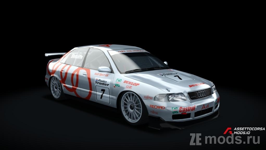 Мод BTCC 1996 Audi A4 для Assetto Corsa