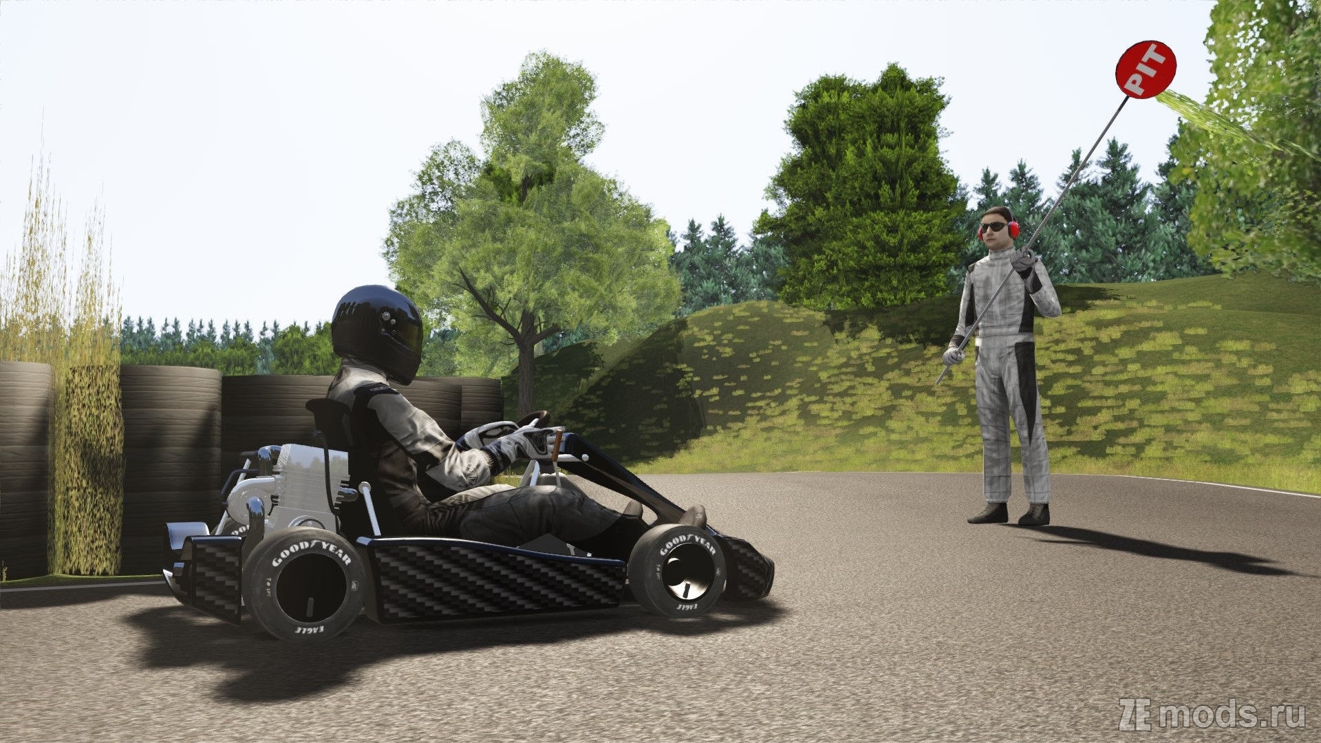 Карта Elvedalen Gokart (0.2) для Assetto Corsa