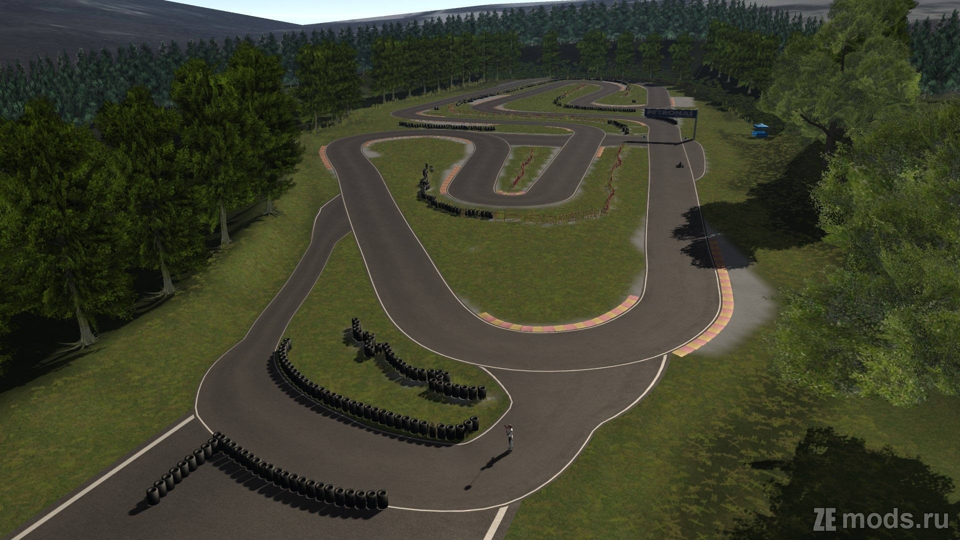 Карта "Elvedalen Gokart" (0.2) для Assetto Corsa