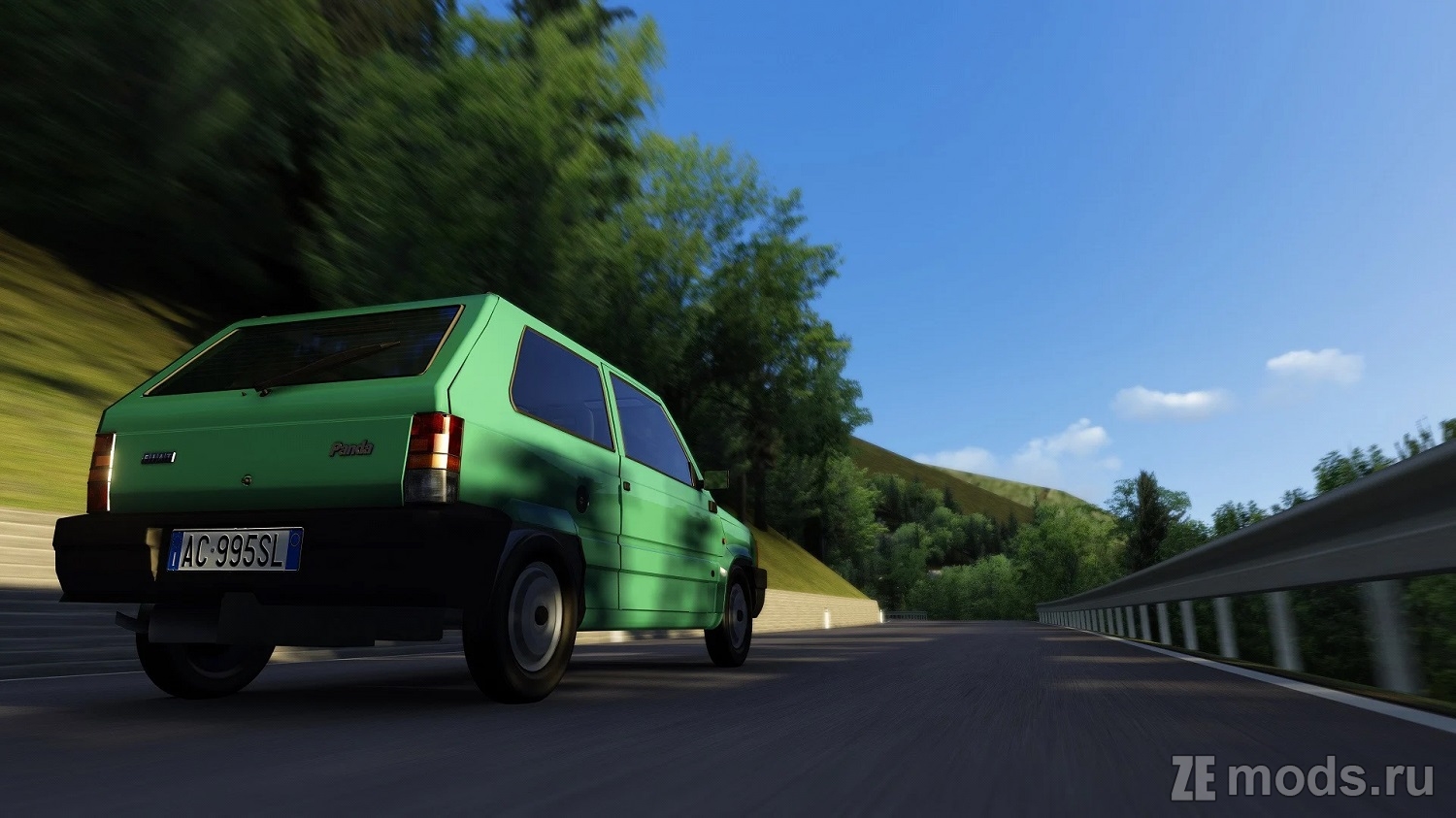 Мод Fiat Panda 900 i.e. 1992 (1.2) для Assetto Corsa