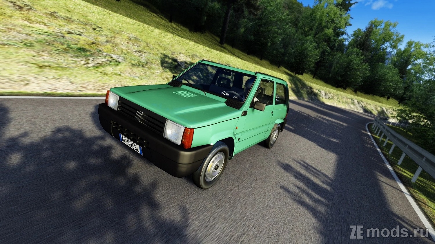 Мод Fiat Panda 900 i.e. 1992 (1.2) для Assetto Corsa