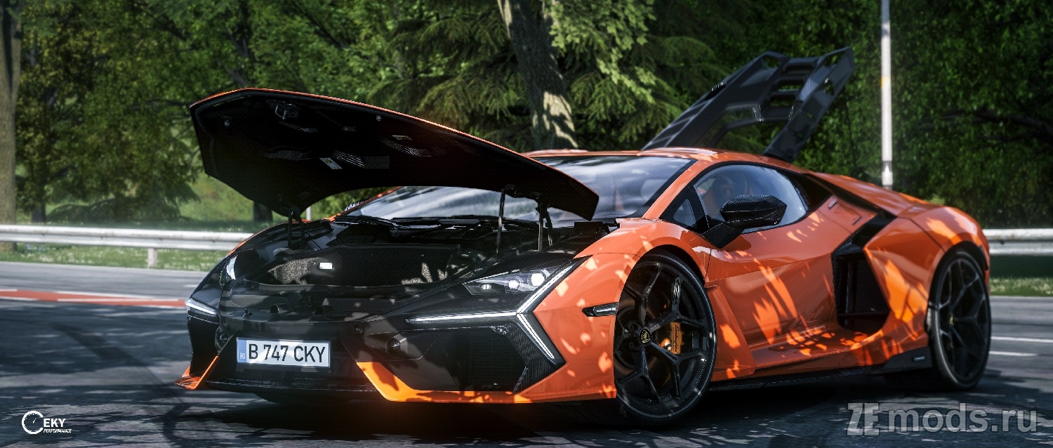 Мод Lamborghini Revuelto 2024 для Assetto Corsa