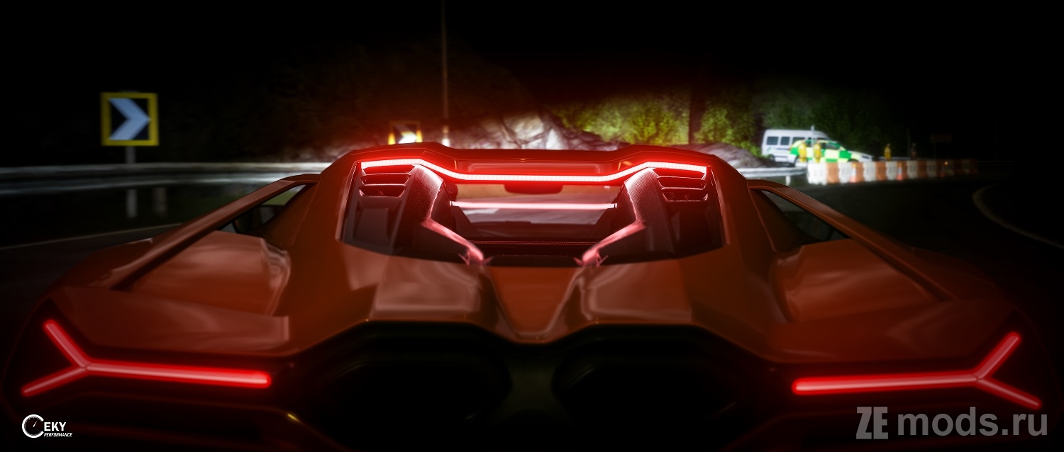 Мод Lamborghini Revuelto 2024 для Assetto Corsa