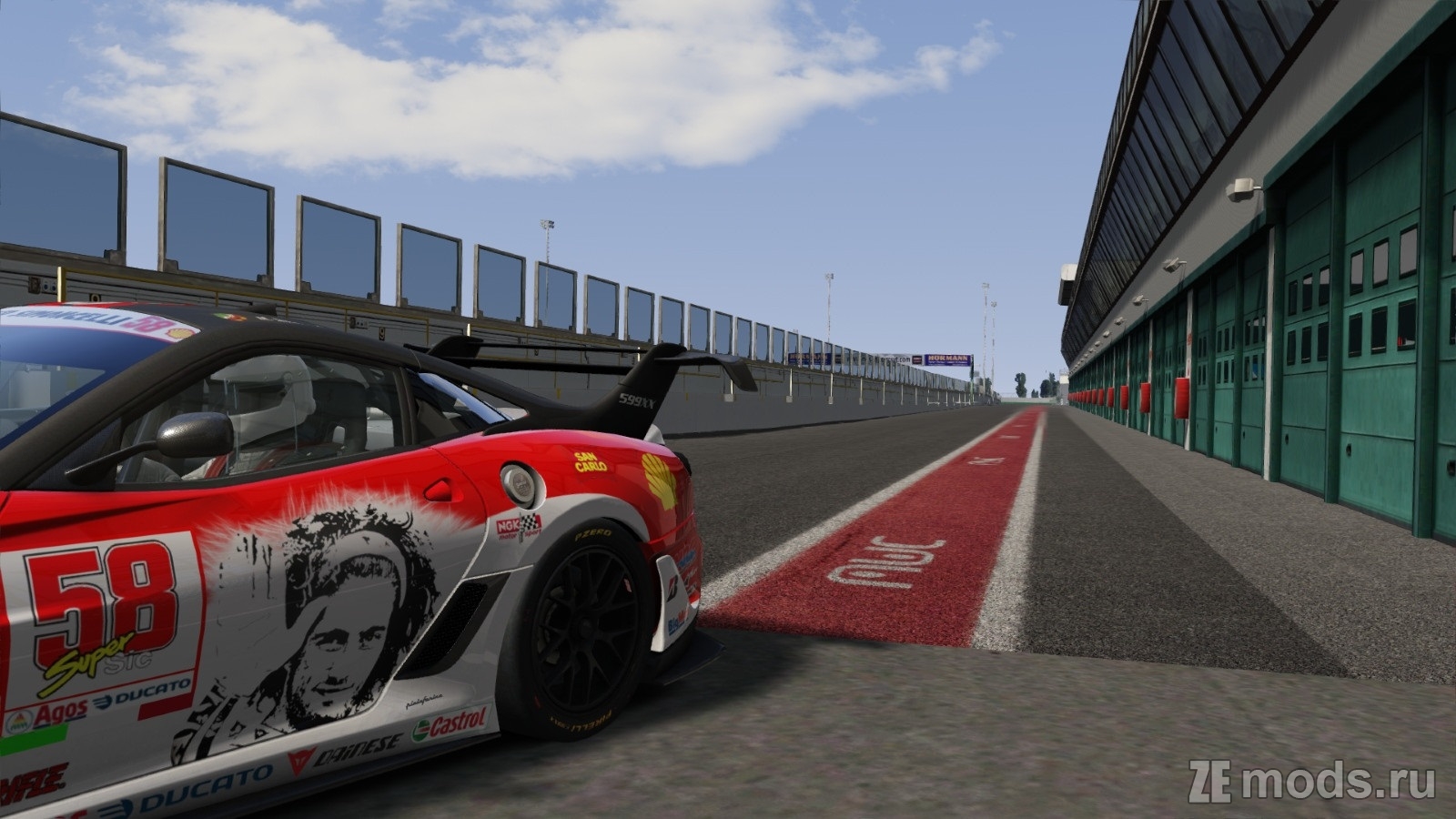 Карта "Misano MWC" (1.2) для Assetto Corsa