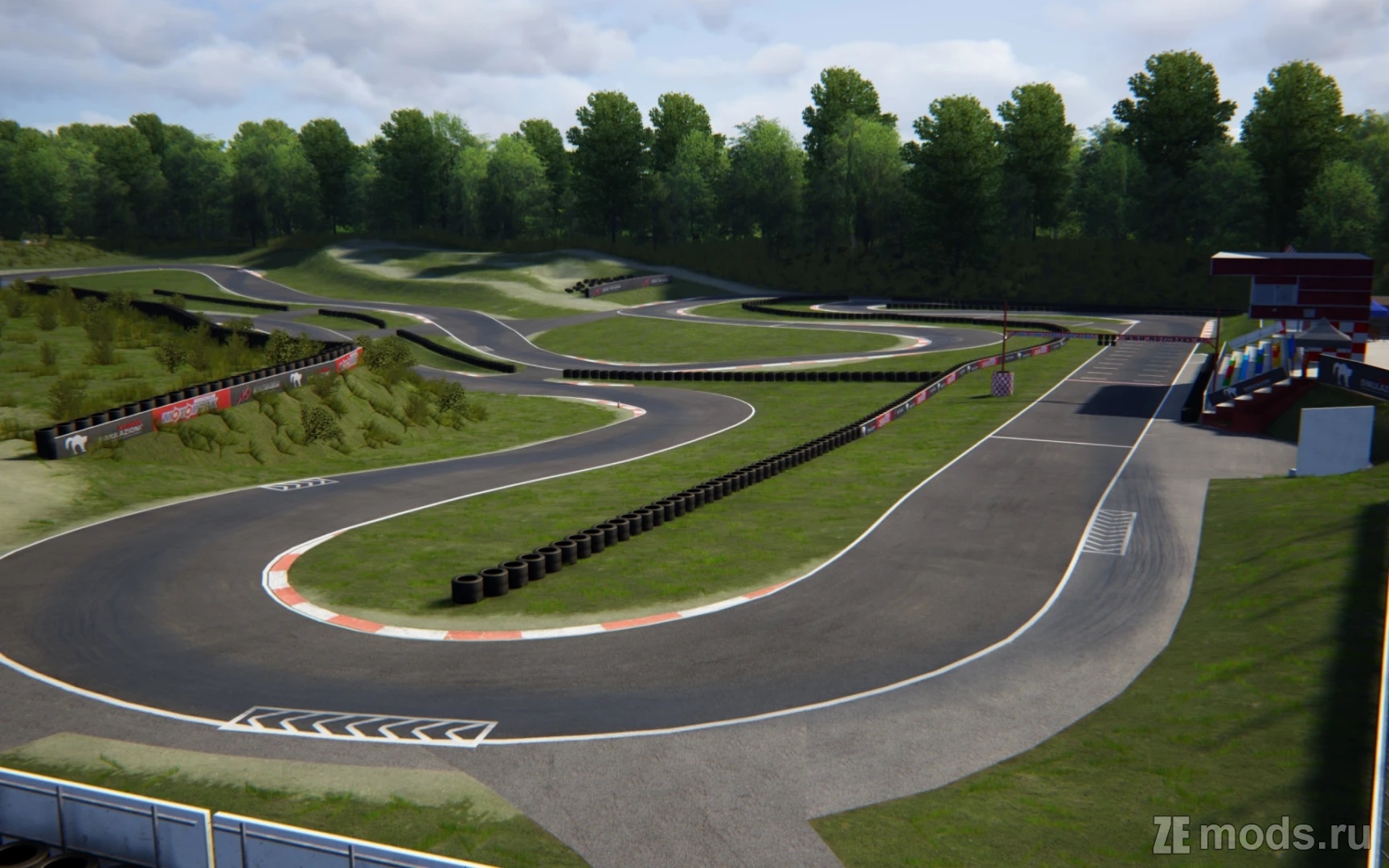 Карта "Motopark Koszalin" (1.0) для Assetto Corsa