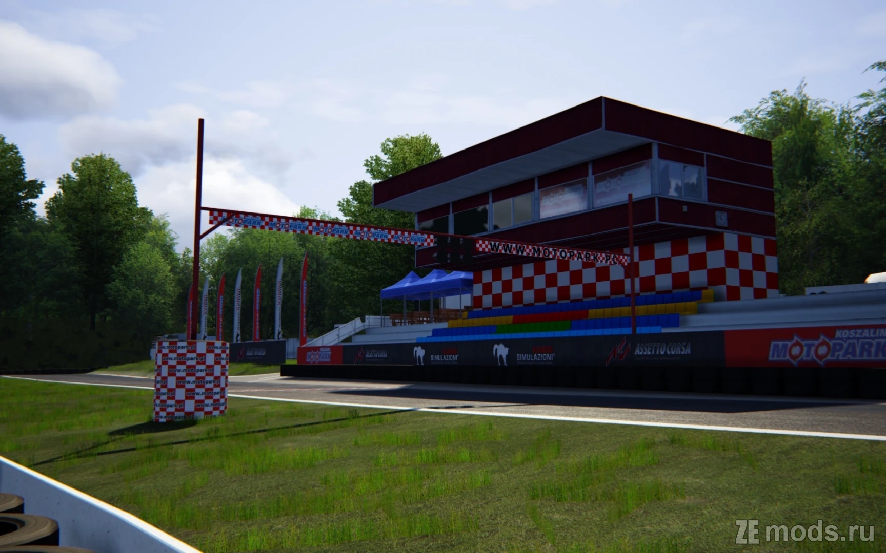 Карта Motopark Koszalin (1.0) для Assetto Corsa