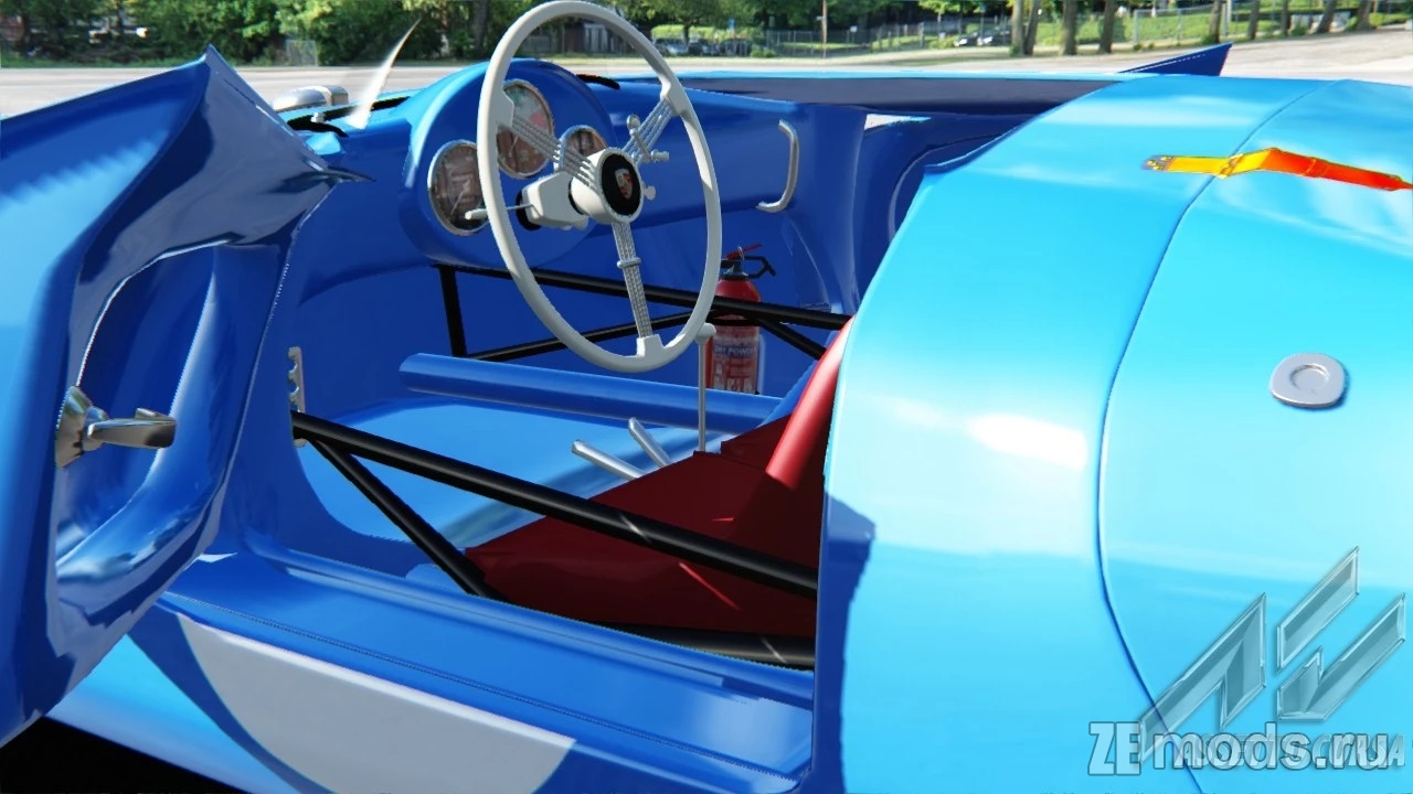 Мод Porsche 550 Spyder (2.5) для Assetto Corsa