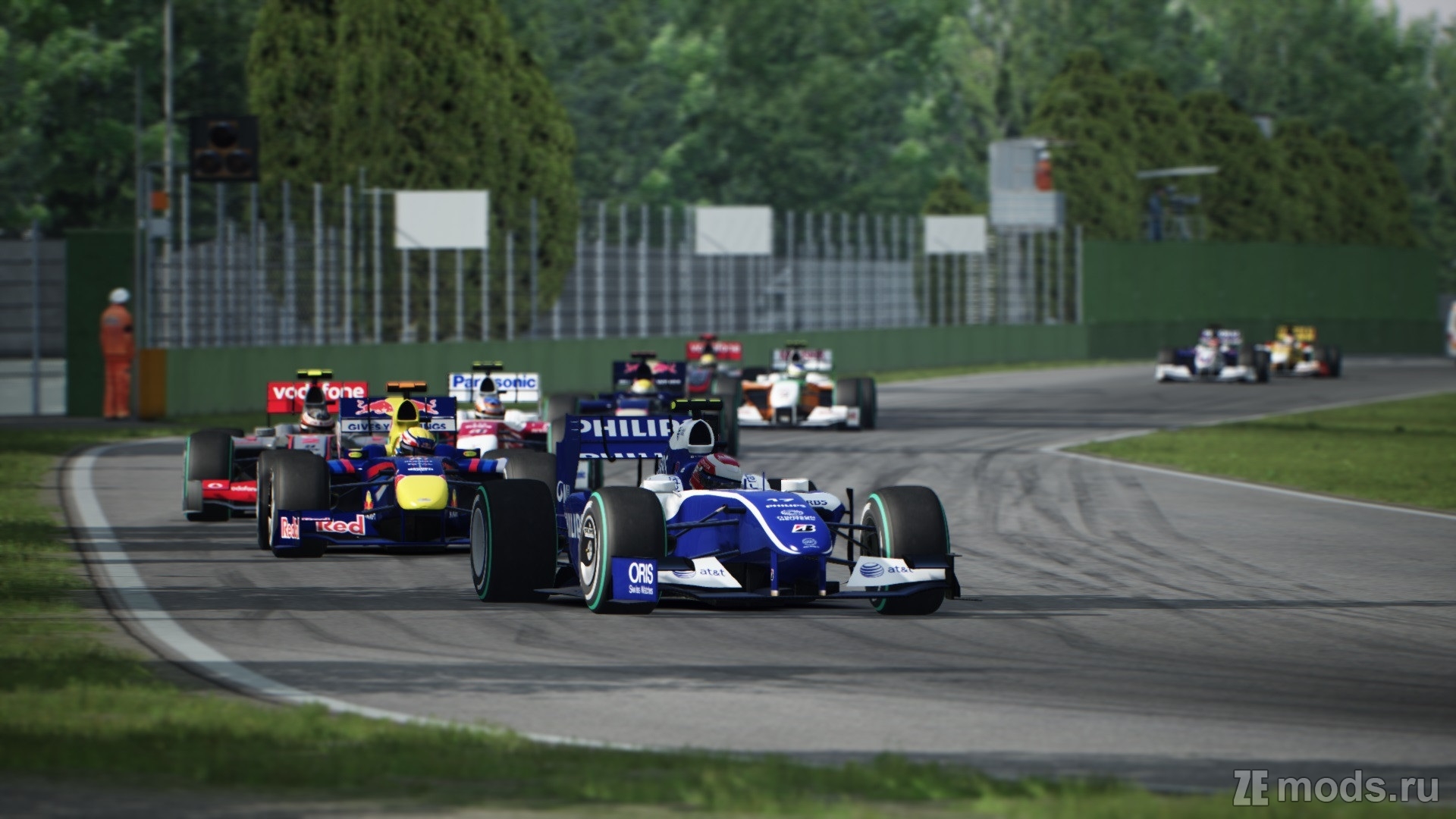 Мод VRC 2009 Williams FW31 (1.4) для Assetto Corsa