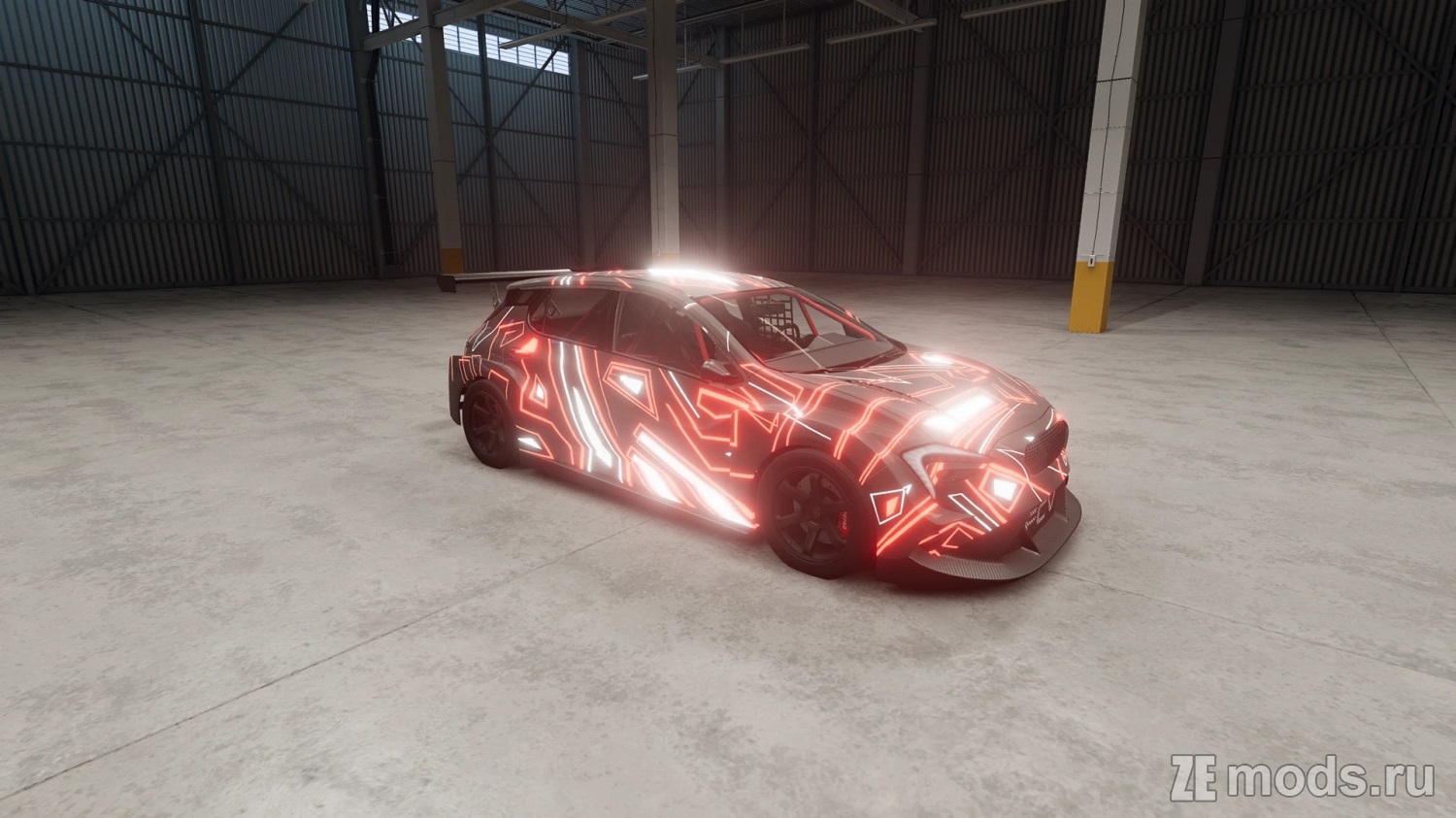 Universal Vanilla Glow Skin (1.0) для BeamNG.drive