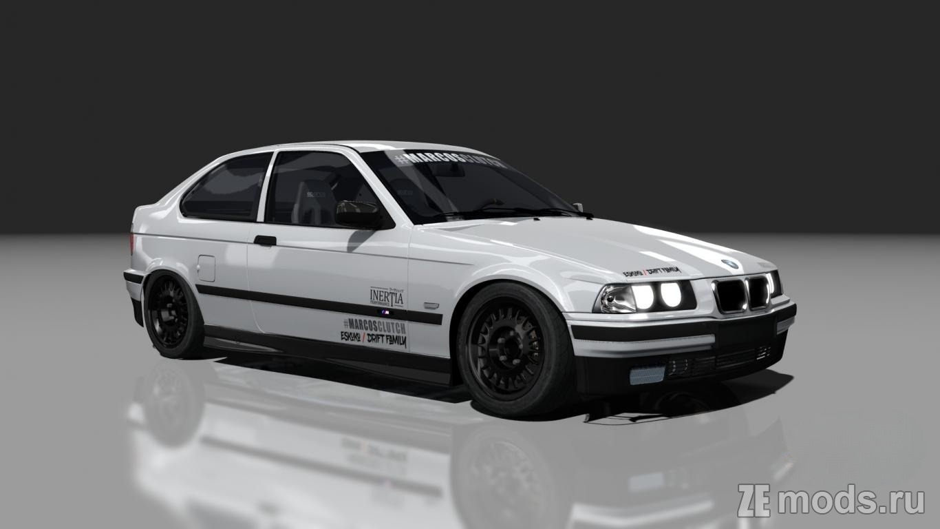 Мод BMW E36 Compact Eskuko (2.0) для Assetto Corsa