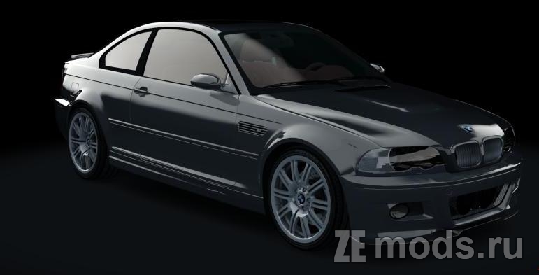 Мод BMW M3 E46 SMG II (1.1) для Assetto Corsa