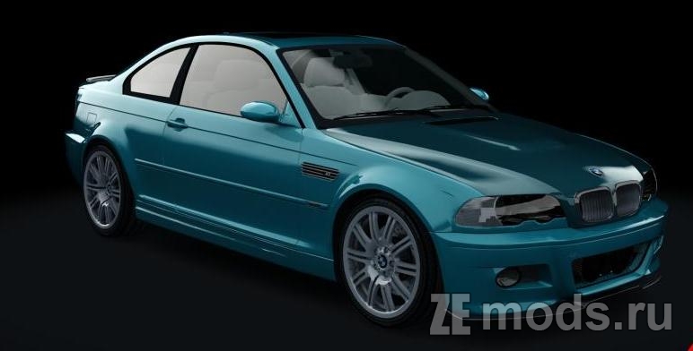 Мод BMW M3 E46 SMG II (1.1) для Assetto Corsa