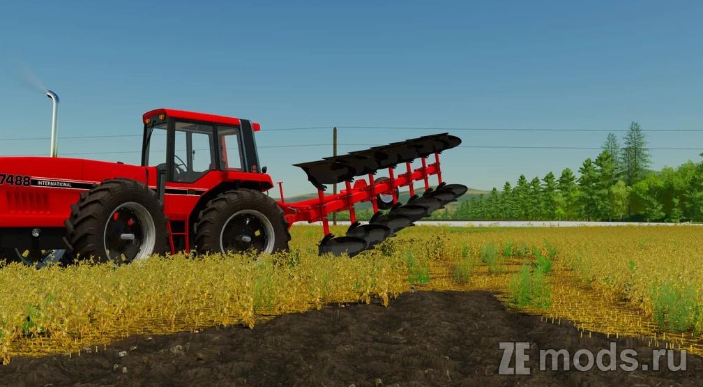 Плуг CASE IH 165 (1.0) для Farming Simulator 22