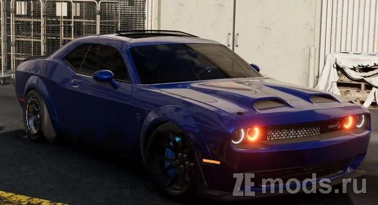 Dodge Challenger Aries (2020-2023) (1.0) для BeamNG.Drive