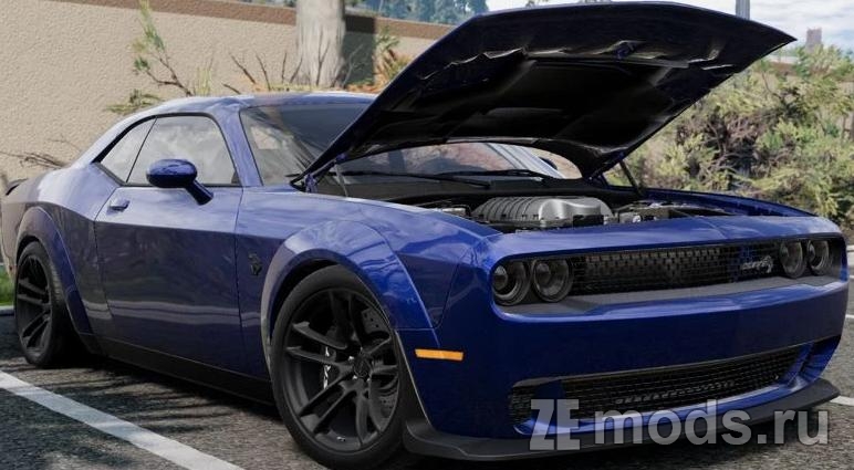 Мод Dodge Challenger Aries (2020-2023) (1.0) для BeamNG.Drive