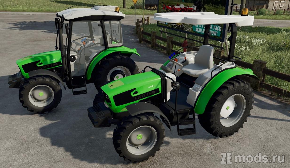 Трактор Deutz Fahr 4080 (1.0) для Farming Simulator 22