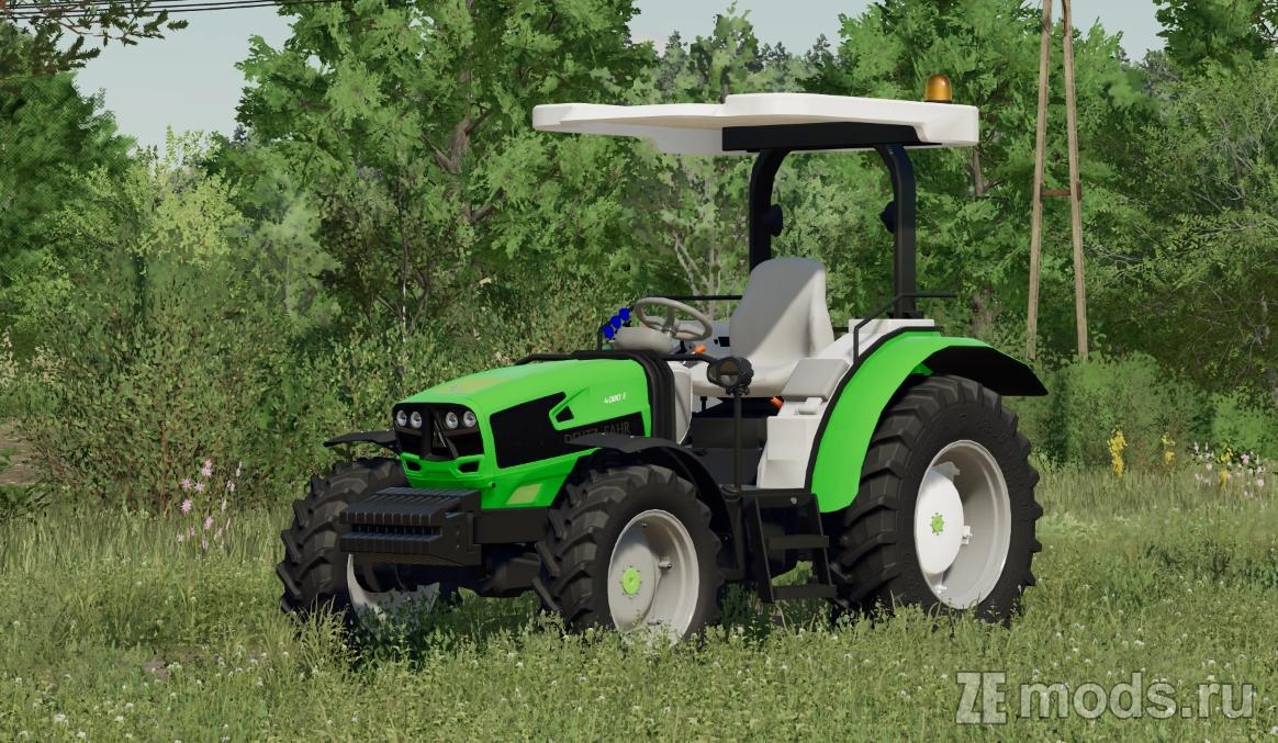 Скачать мод трактора Deutz Fahr 4080 (1.0) для Farming Simulator 22