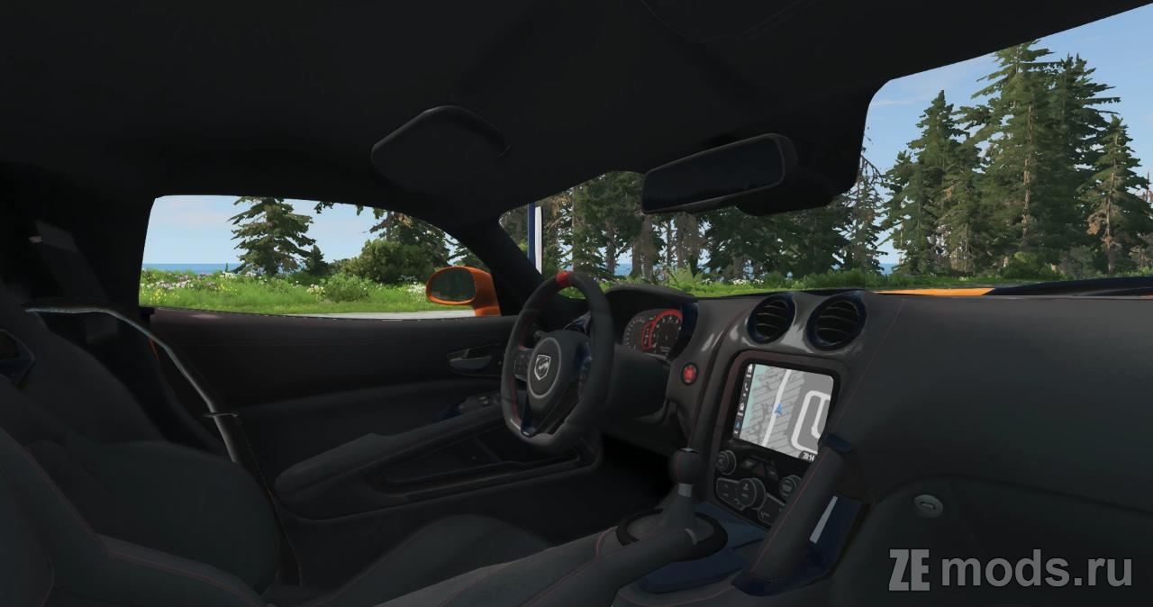 Мод DODGE VIPER SRT by TwiXeR (2.0) для BeamNG.Drive (0.23.x)