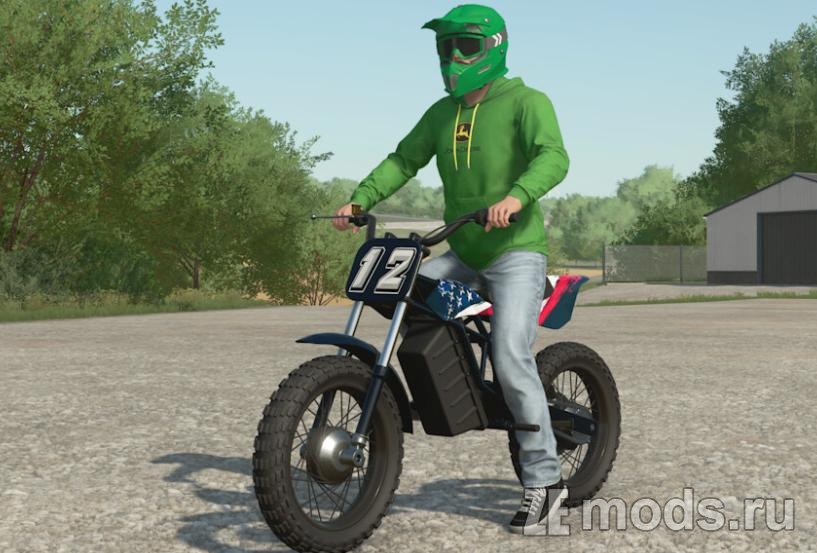 Мод Electric Motorcycle (1.0.0.0) для Farming Simulator 22