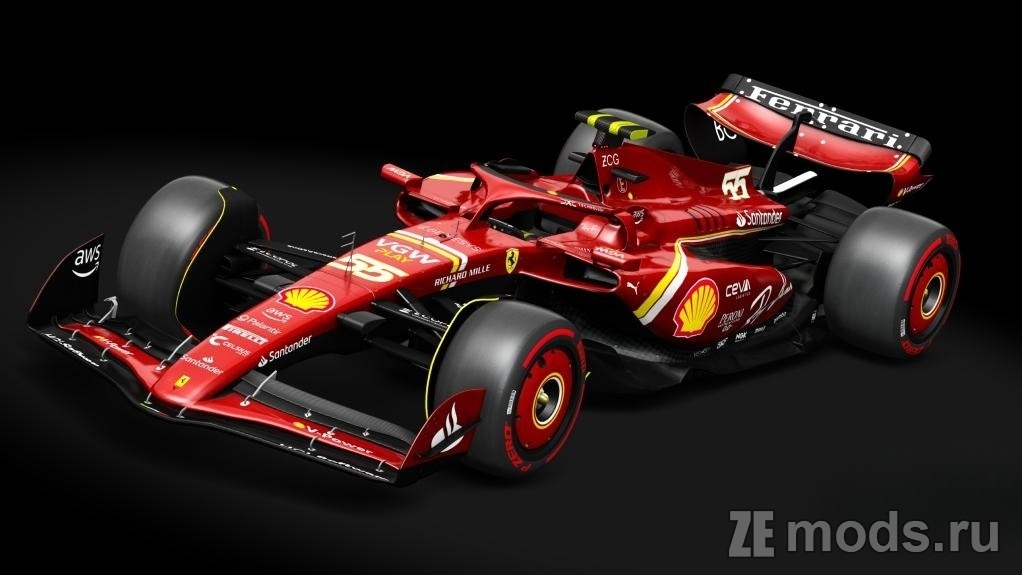 Ferrari SF24 2024 (1.0) для Assetto Corsa