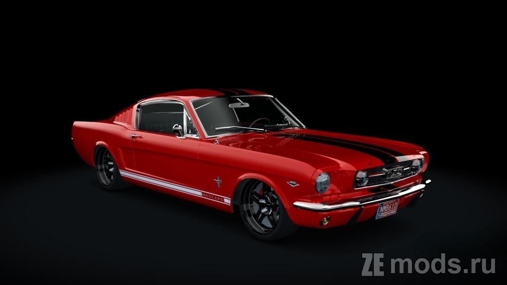 Ford Mustang 1966 Fastback 2+2 Challenger Special для Assetto Corsa