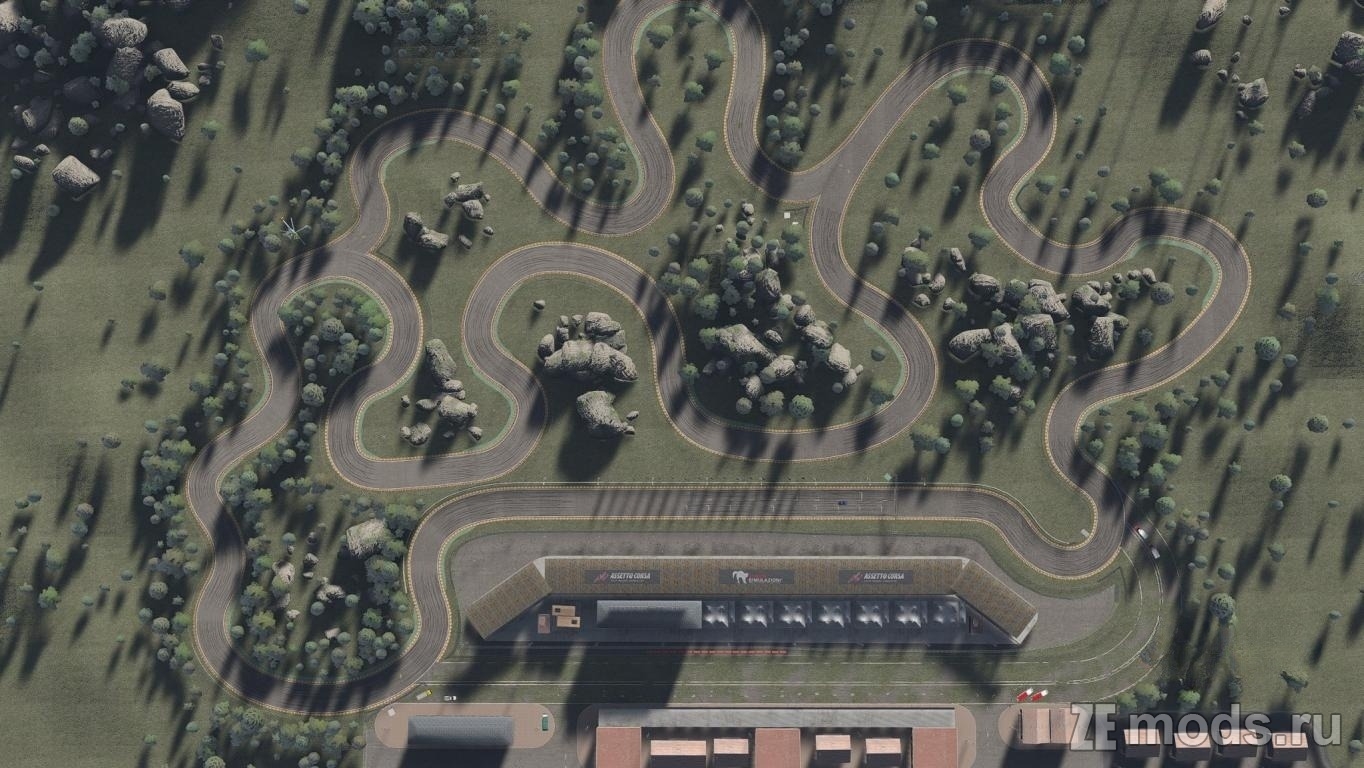 Мод Карта FIR - Sports Track для Assetto Corsa