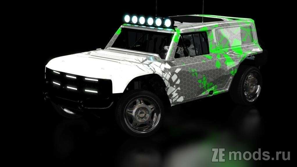 Мод Ford Bronco The Shakalz (3.0) для Assetto Corsa