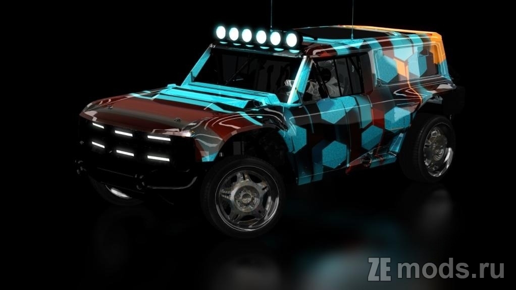 Мод Ford Bronco The Shakalz (3.0) для Assetto Corsa