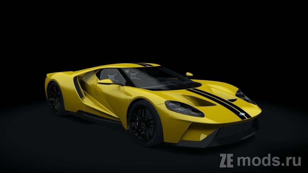 Мод Ford GT 2017 by ACR для Assetto Corsa