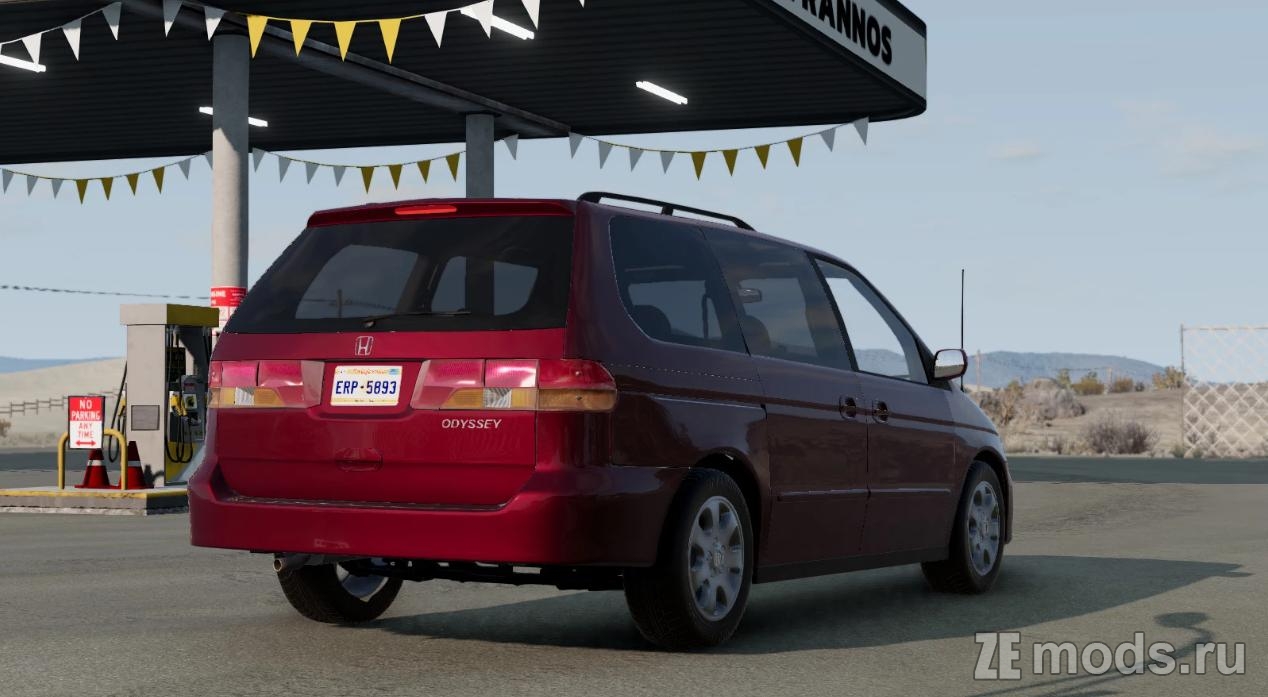 Мод Honda Odyssey 2002 для BeamNG 0.32.x