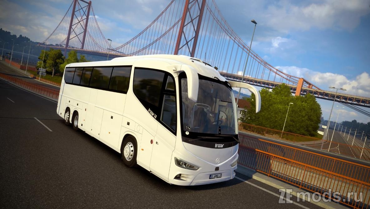 Скачать мод автобуса Irizar I8 Integral для Euro Truck Simulator 2 (1.50)