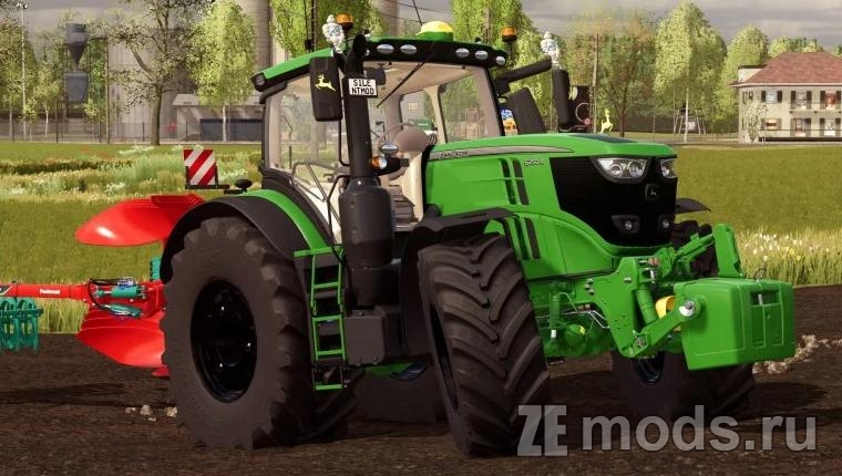 Мод Большой трактор John Deere R6 Edit (1.0) для Farming Simulator 22