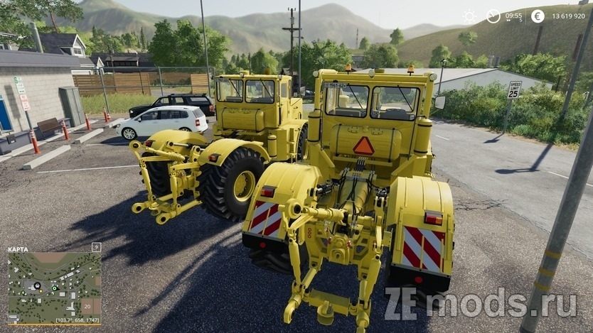 Мод Большой трактора Кировец К-700А v1.0.0.1 для Farming Simulator 19