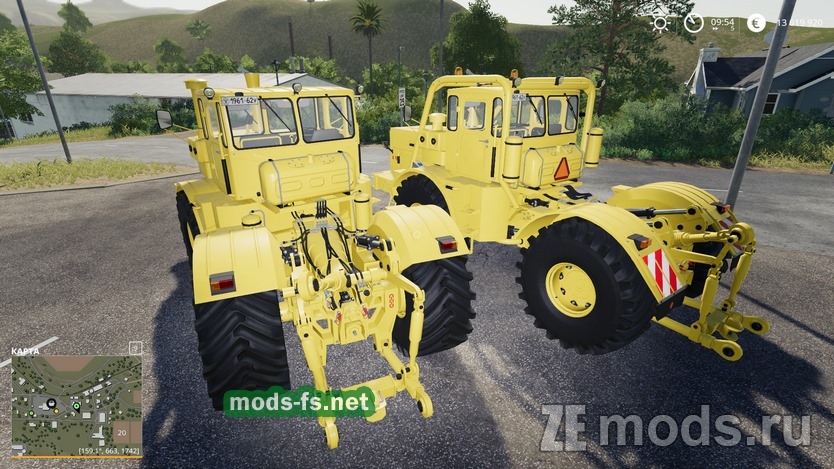 Мод Большой трактора Кировец К-700А v1.0.0.1 для Farming Simulator 19