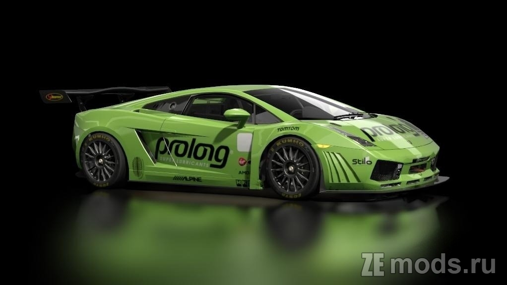 Lamborghini Gallardo GT2 для Assetto Corsa