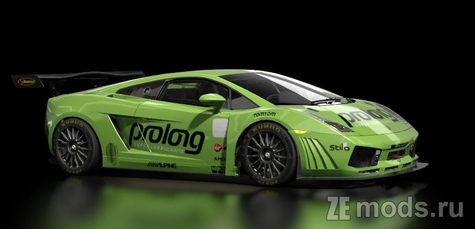 Мод Lamborghini Gallardo GT2 для Assetto Corsa