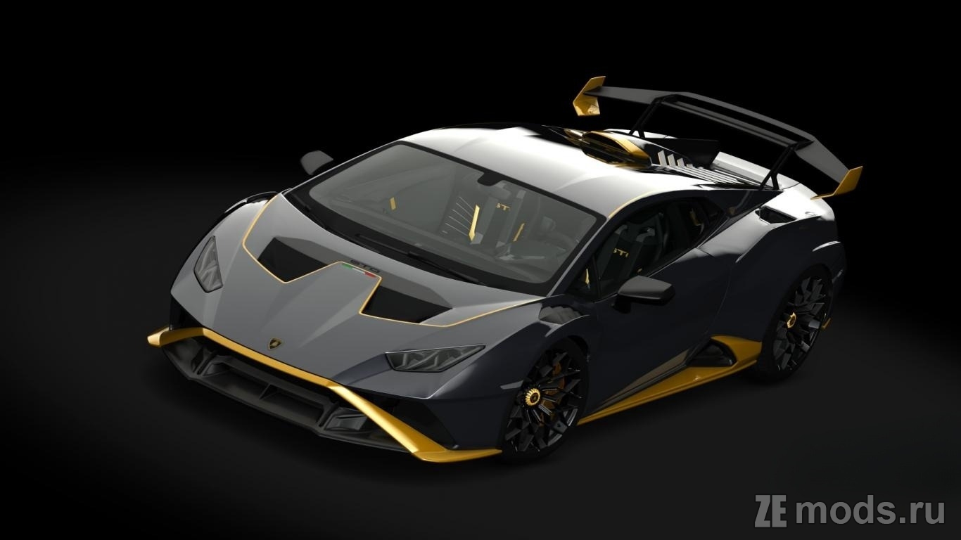 Мод Lamborghini Huracan STO I No Hesi Tuned (0.3) для Assetto Corsa