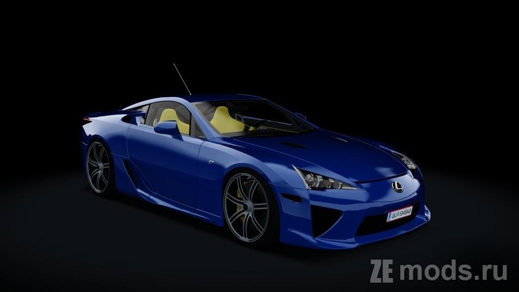 Мод Lexus LFA tuned для Assetto Corsa