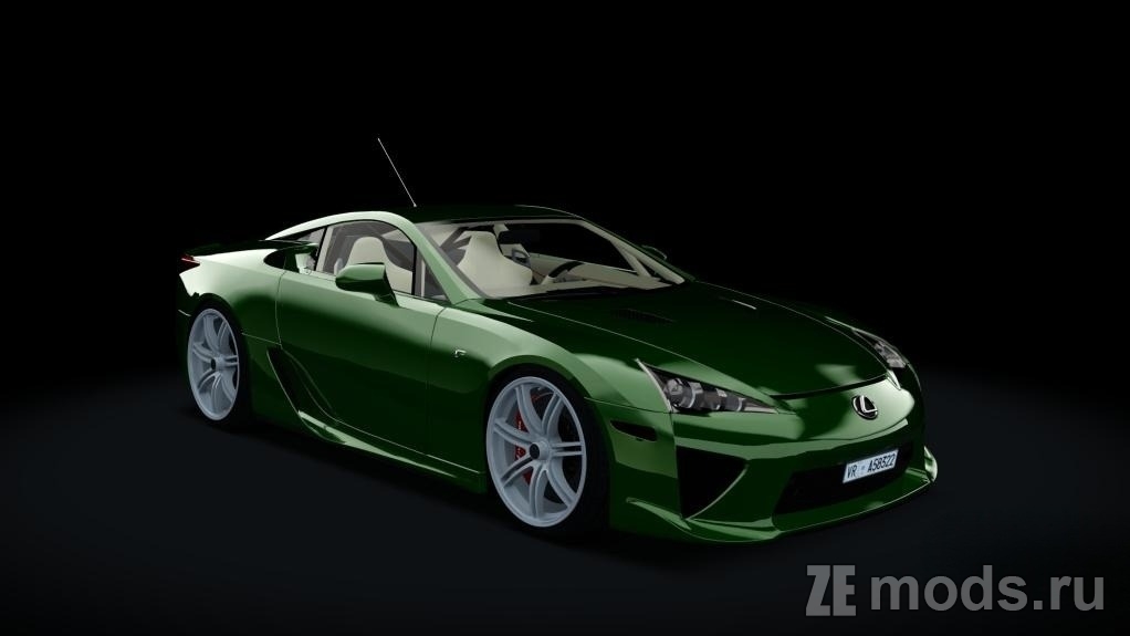 Мод Lexus LFA tuned для Assetto Corsa