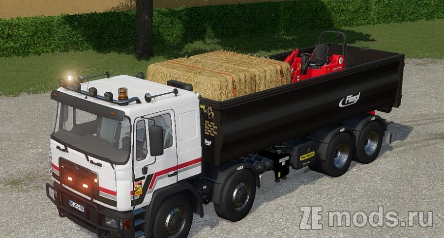 Пак грузовиков MAN 33-414/41-403 (1.0) для Farming Simulator 22